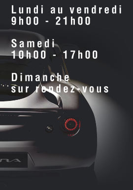 Heures d'ouvertures